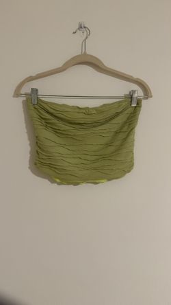 Pistachio Green Tube Top