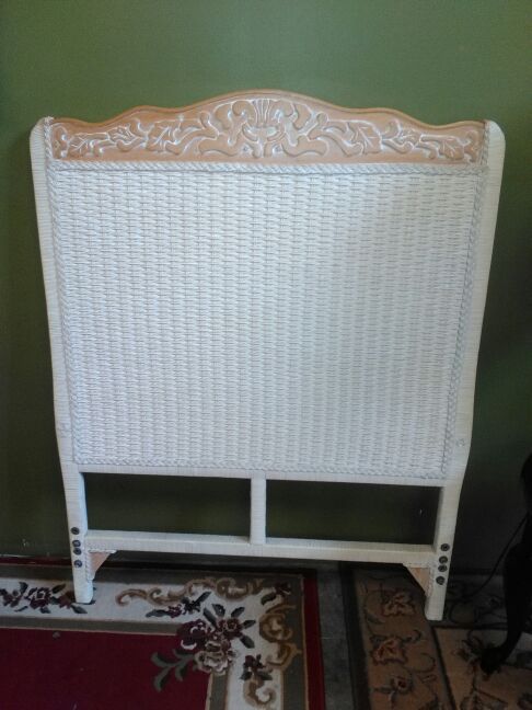 Pier one wicker headboard best sale