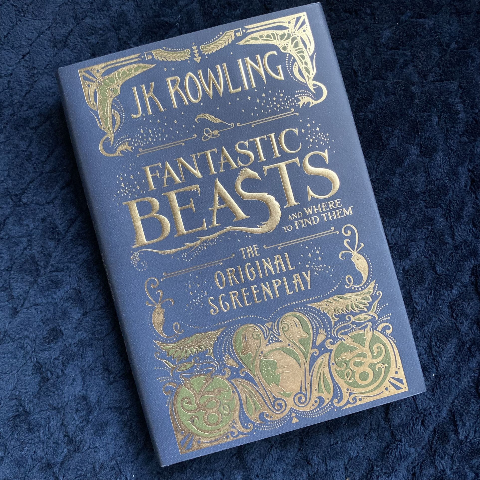 Fantastic Beasts And Where To Find Them: The Original Screenplay J.K. Rowling Hardcover Book
