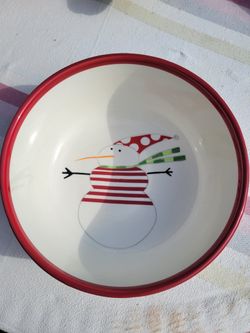Snowman Bowl