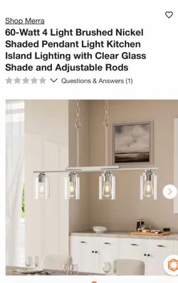 Island pendant light