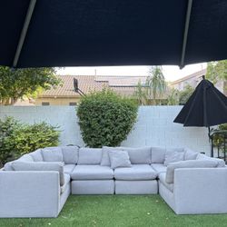 Modular Grey Sectional-Delivery Available 