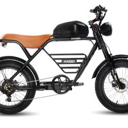 Haoqi Rhino Electric Motor Bike Like New Less 100 Miles 