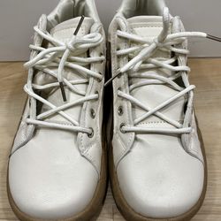 Girls Cream Colored Boots