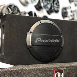 Pioneer TS-WX1010LA - 10 - Inch Shallow Mount Sealed Enclosure with Built-in Amplifier