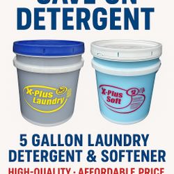 5-Gallon Laundry Detergent & Softener 