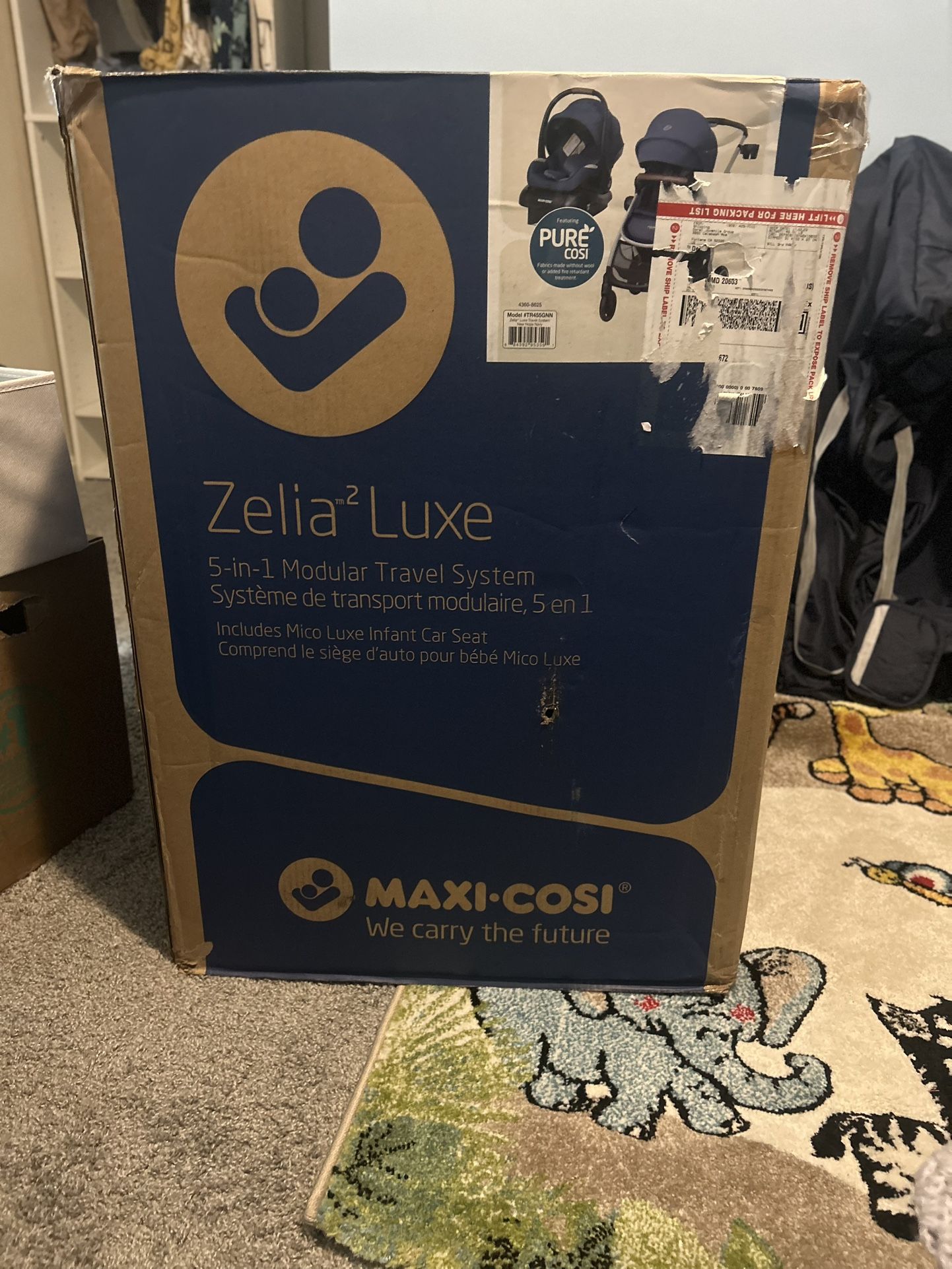 Zelia Luxe stroller and car seat 5-in- 1
