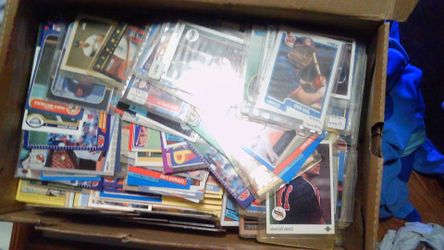 random assortment of cards 1950s-1990s