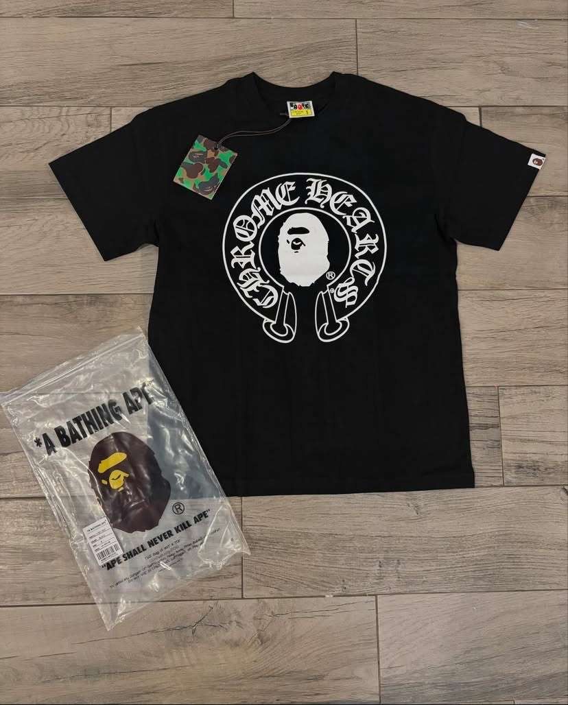 *BLACK* BAPE X CHROME HEARTS COLLAB