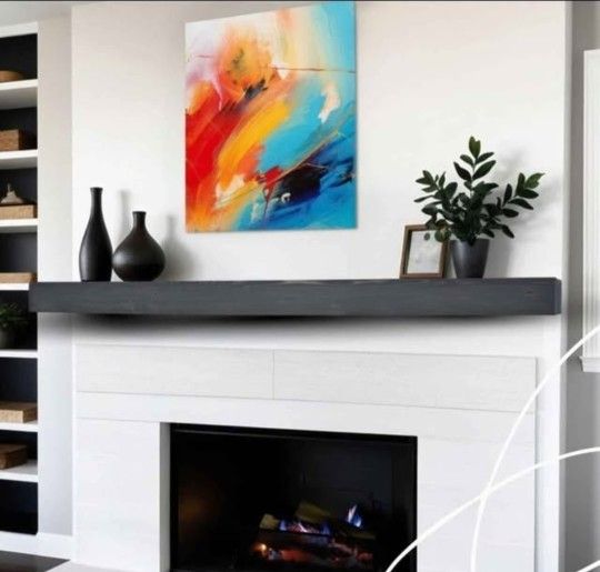 BoscoMondo Intense Gray 60in Mantel