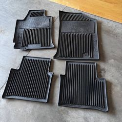 Full set of Nissan floor mats from  2011 altima. They worked  2007 -2015 altima too.