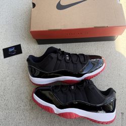 Jordan 11 Low Bred Sz 10.5
