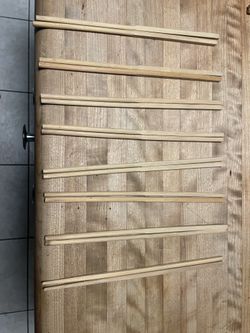 Sets of vintage bamboo chopsticks