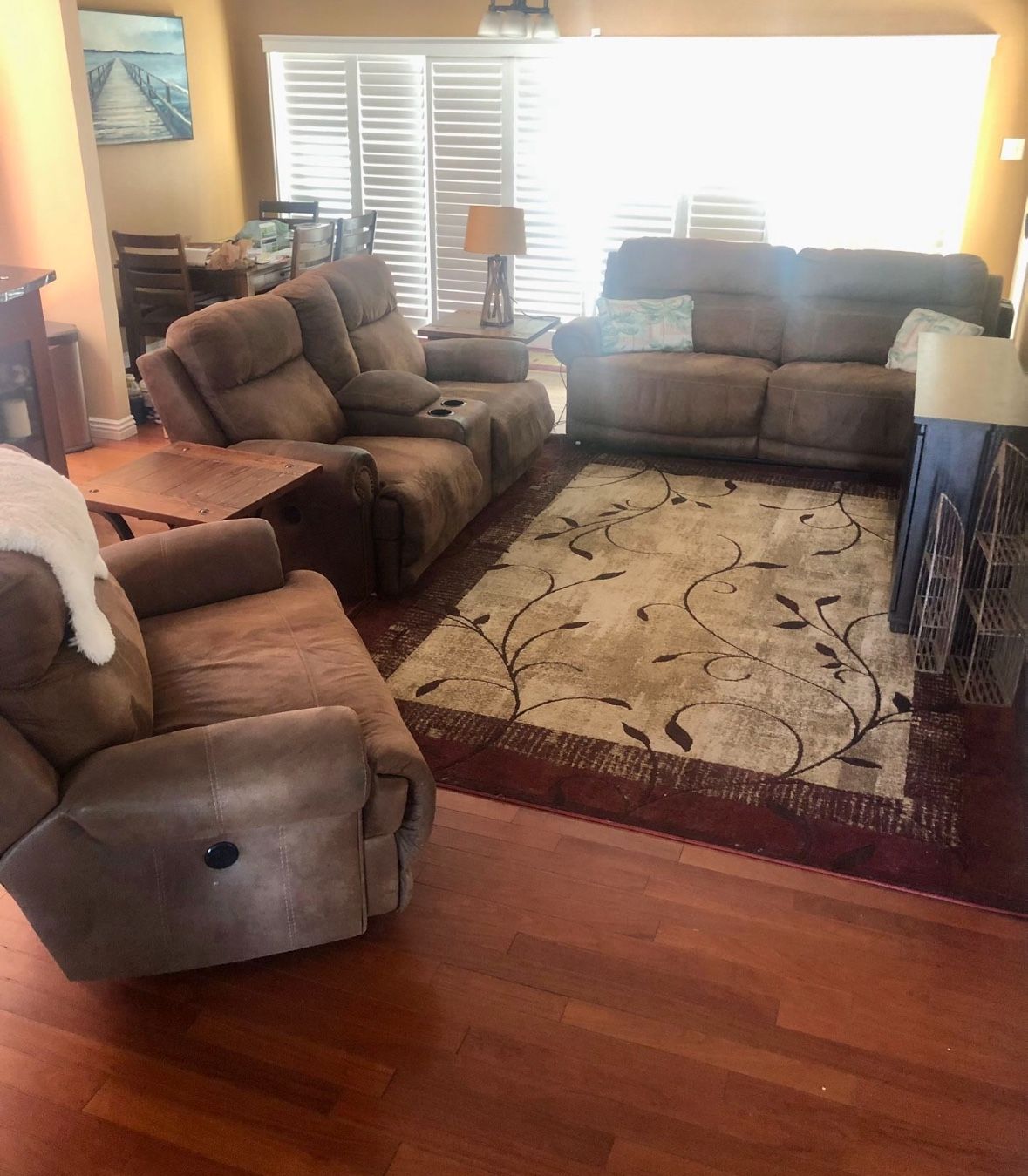 3 Piece Couch Sofa Set - Ashley Furniture