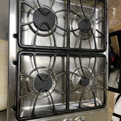GE Stainless Steel Gas Cook Top