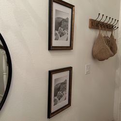 Two Duplicate Frames With Stock Photo