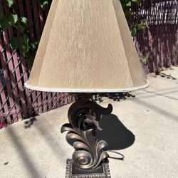 Night Stand Lamp Antique Bronze