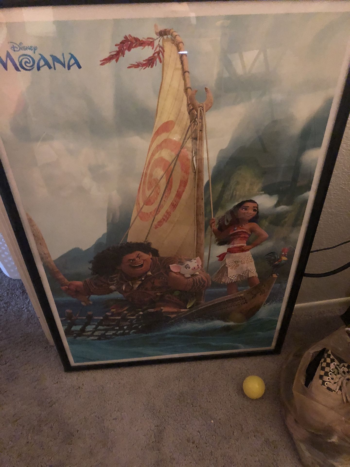 Moana poster frame