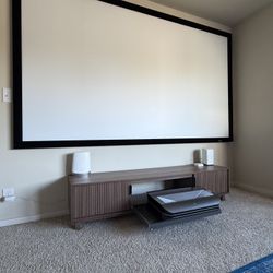 AWOL VISION LTV-2500 4K UHD Ultra Short Throw Triple Laser Projector with Dolby Vision & Atmos, Active 3D, 150", HDR10+, UST Laser TV Projector