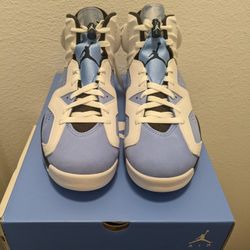Jordan 6 UNC White