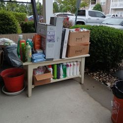 Huge Yard Sale Today Thru Saturday.  Nothing Over $10