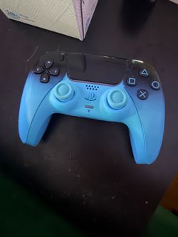 PS5 blue shock controller