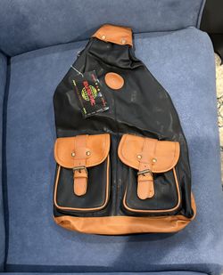 Classic Tan Sling Backpack – Style No. 94-E by Buxom USA