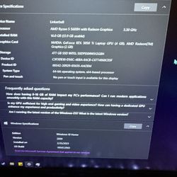 Gaming Laptop (Like New)