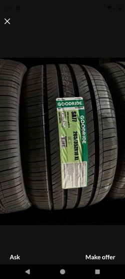 265/35/18 brand new tires