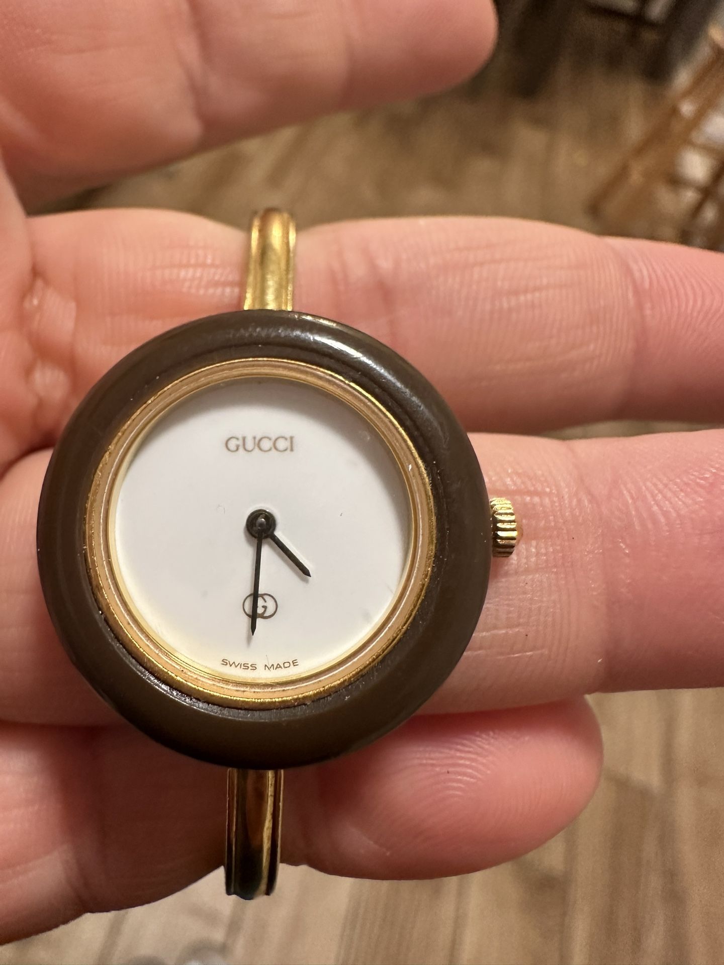 vintage Gucci "Change Bezel" watch,