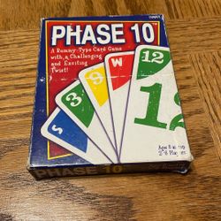Phase 10 Card Game 