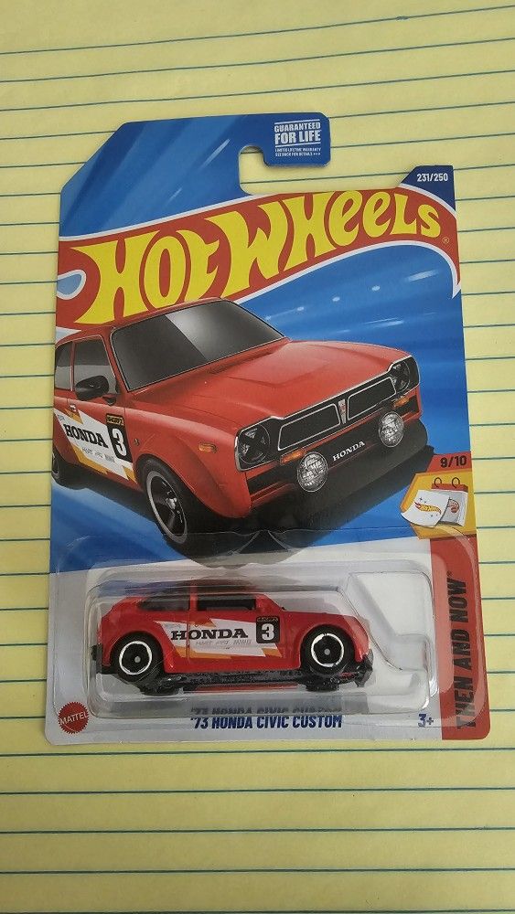 Hot Wheels '73 Honda Civic Custom