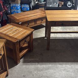 Solid Wood Furniture Set 