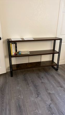 50 Inch Wide 3-Tiered Bookshelf
