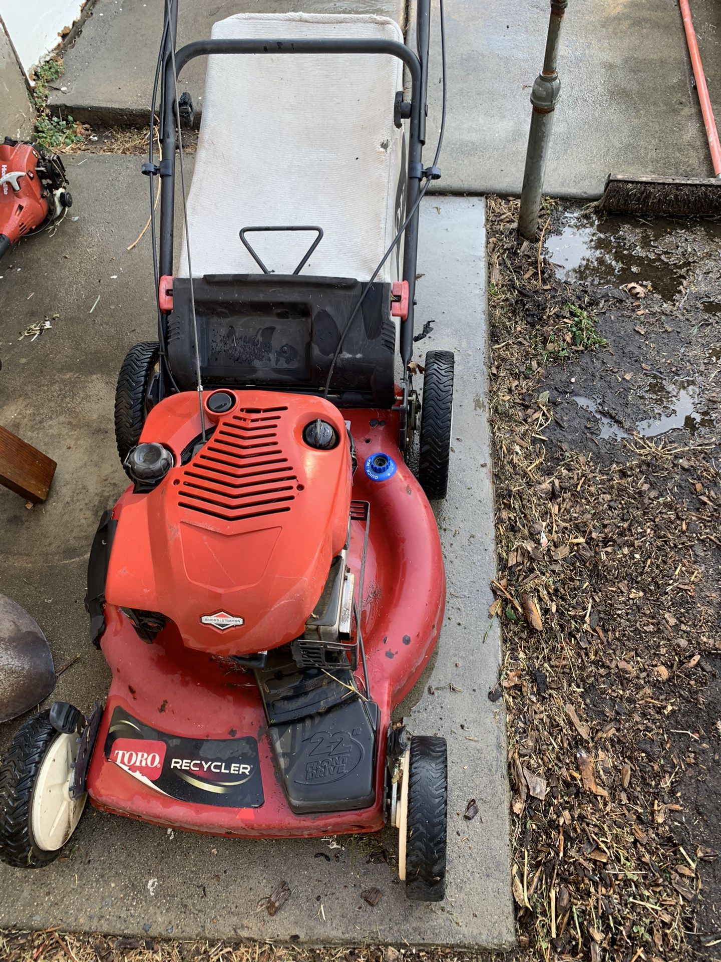 Toro Lawn Mower And Home lite Weed eater for Sale in Visalia, CA OfferUp