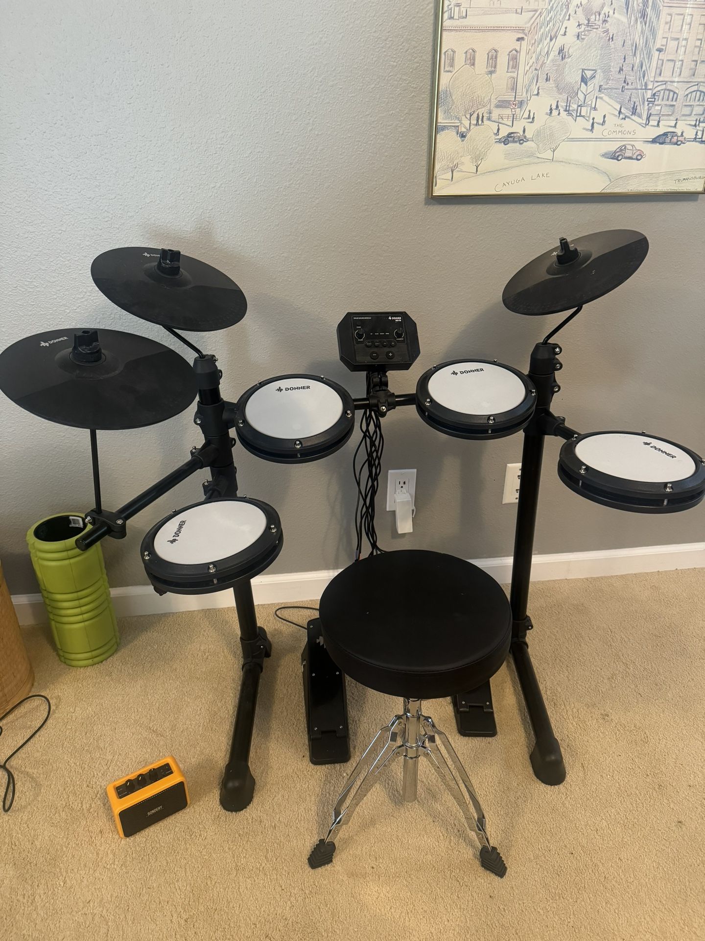 Electric drum kit