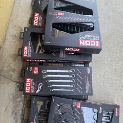 Empty Icon Wrench Boxes/Organizers