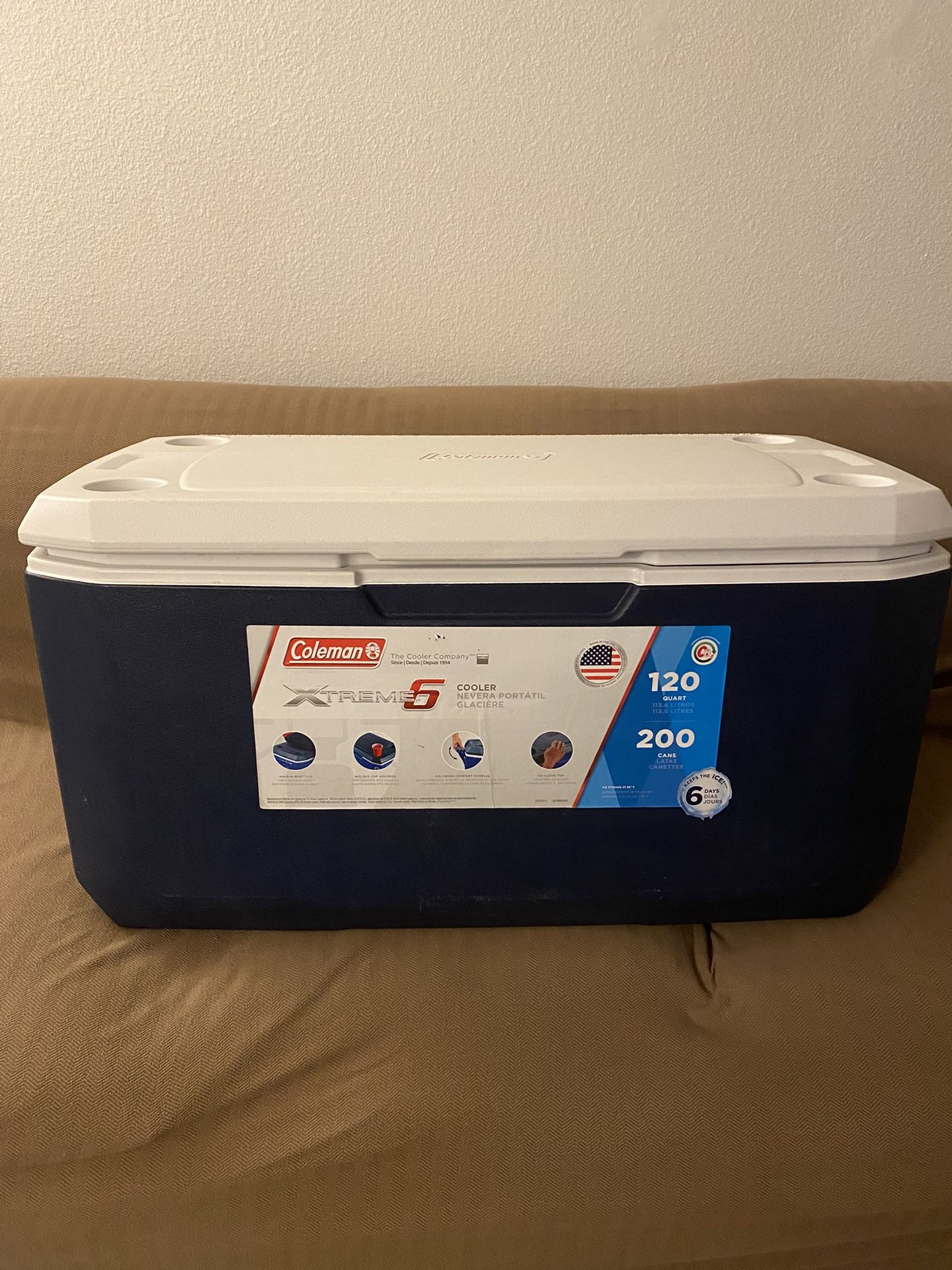 Coleman Cooler- 120 Quarts