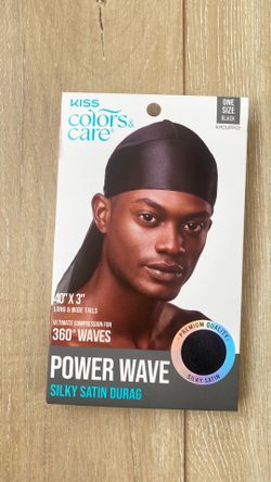 Kiss Colors & Care Power Wave Silky Satin Durag