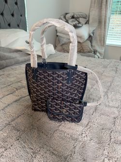 Dark Blue Tote Bag!