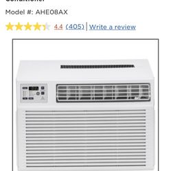 GE 115V Electronic Heat/Cool Room Air Conditioner