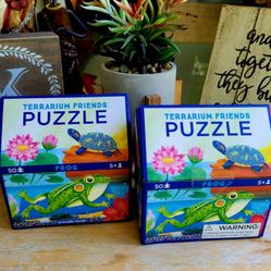 Crocodile Creek Terrarium Friends Puzzle