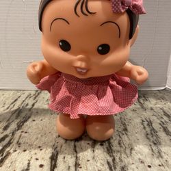 VTG Turma da Monica Vinyl 9” Doll