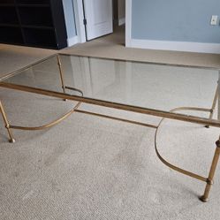 Glass Top Coffee Table