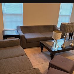 Sofa, Couch,side Tables And Entertainment Center For Sale!