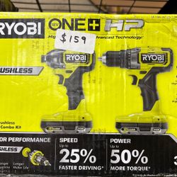 Brushless Combo Kit Drill and Impact 