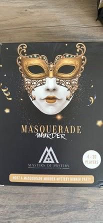 Masquerade Murder Mystery Dinner Party Game – 4-20 Players