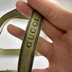 authentic gucci ribbon 65”.Used