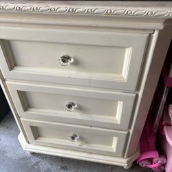 Beige Night Stand 
