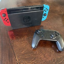 Nintendo Switch with Pro Controller